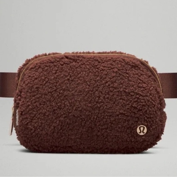 Lululemon Brown Sherpa Adjustable Belt Bag NWOT - Picture 2 of 11